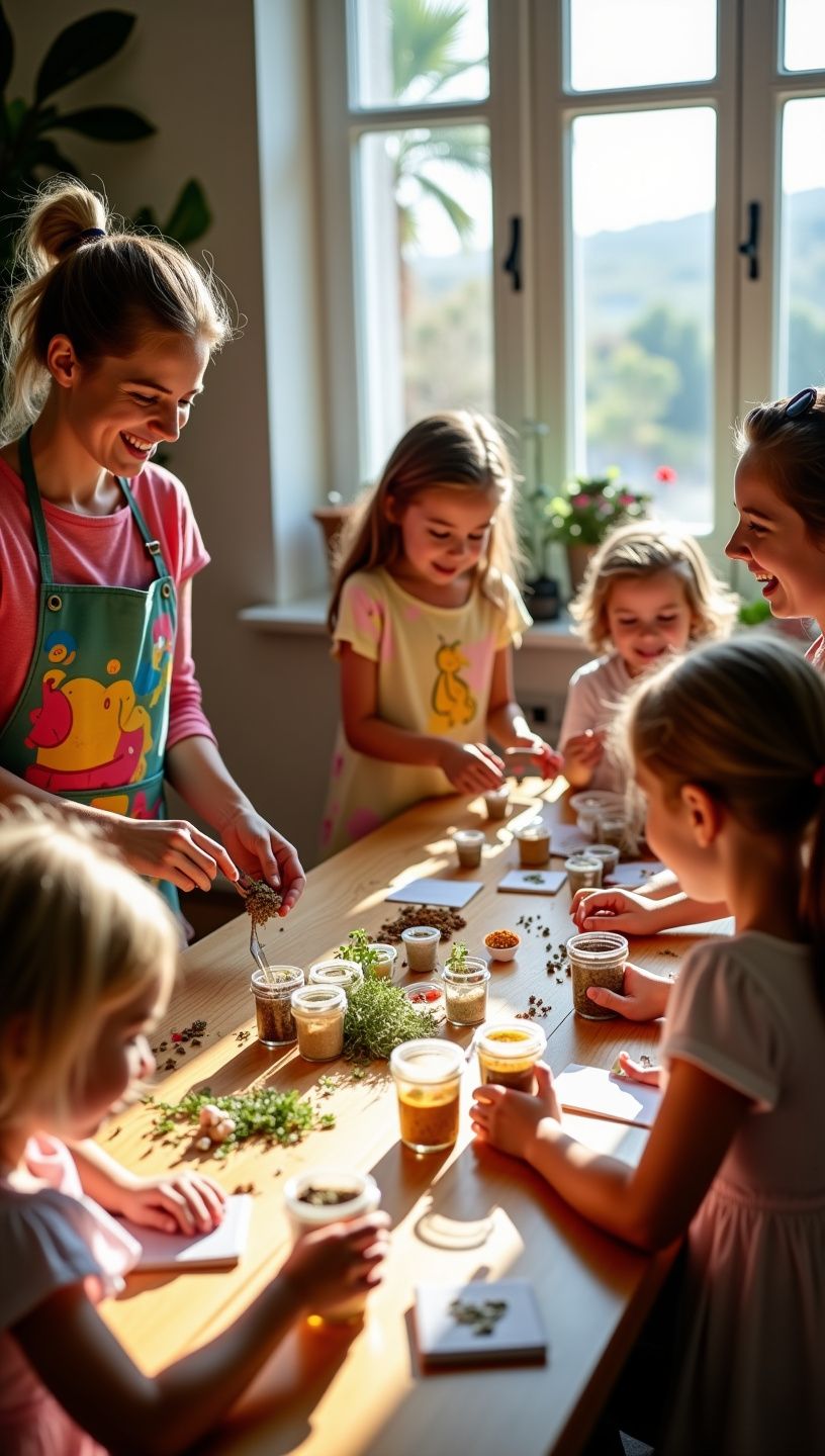 Οδηγίες παρασκευής τσαγιού κουρκουμά σε γραφικό περιβάλλον